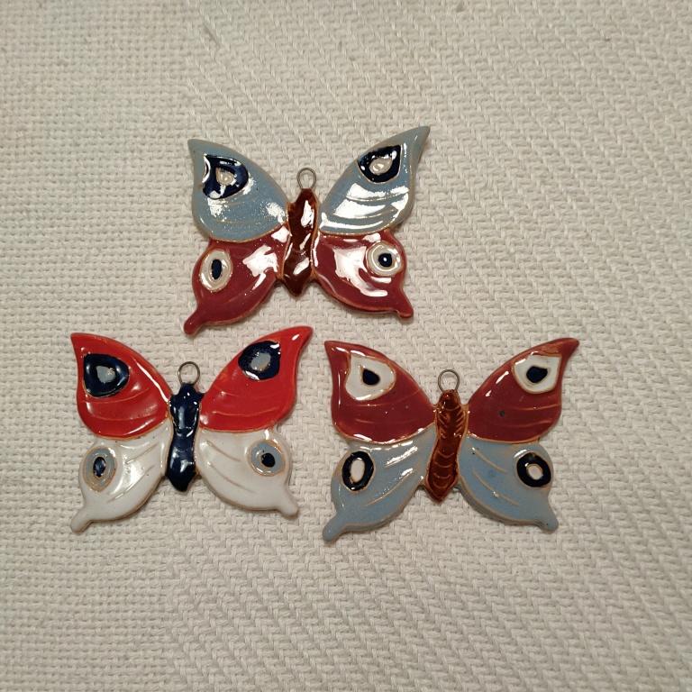 Fotka Motýl keramický