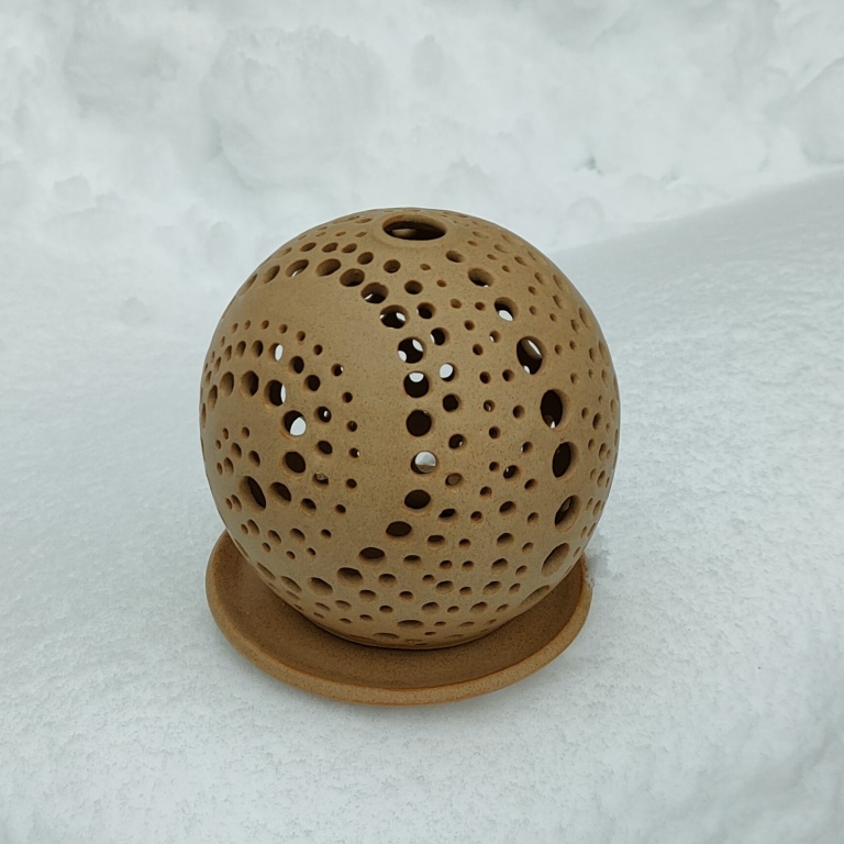 Fotka světýlko koule okr 13 cm