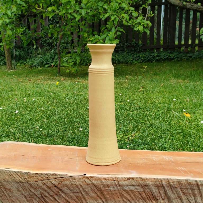 Fotka váza rovná úzká -okr