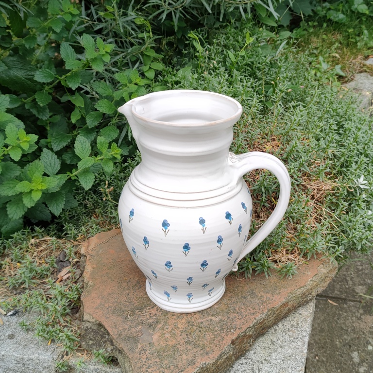 Fotka Džbán modré macešky 2,5 l