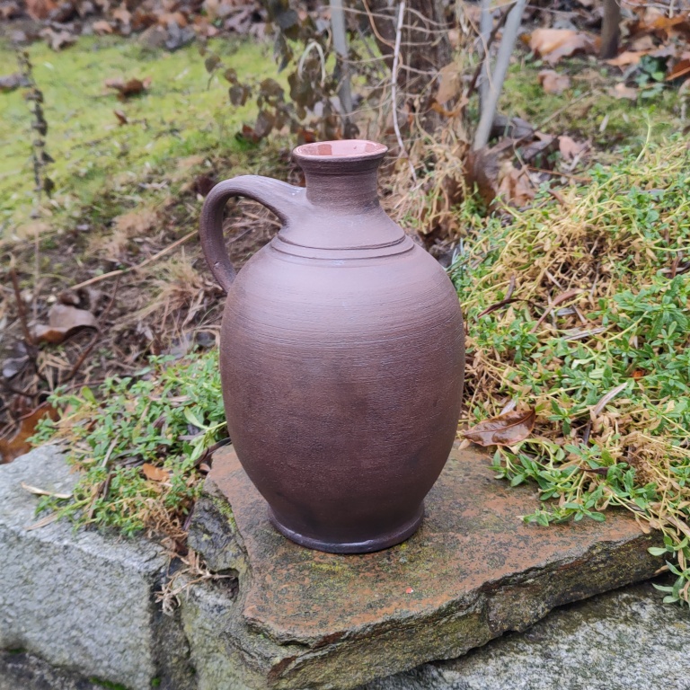 Fotka láhev starobylá tmavá 1,25 l