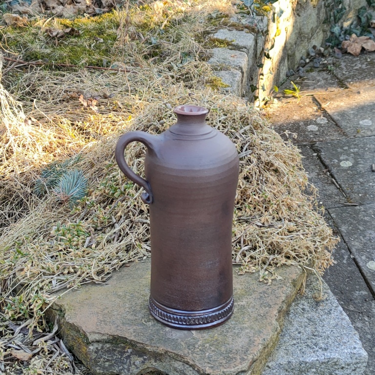 Fotka láhev tmavá starobylá 0,8l