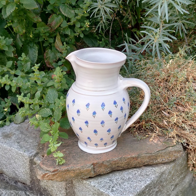 Fotka Džbán modré macešky 1,8 l